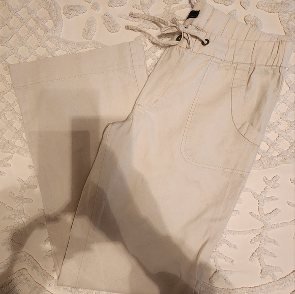 Womens Linen wide leg pants size 31 x 32 - Picture 5 of 5
